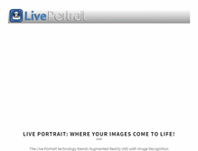 Tablet Screenshot of liveportrait.com